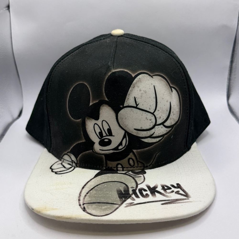 Black and White Retro Mickey Mouse